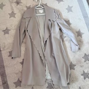 Club Monaco soft trench coat